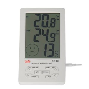 دماسنج و رطوبت سنج آلارم دارمدل kt 907