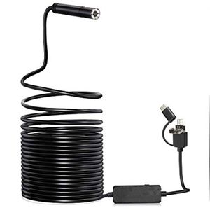 دوربین شلنگی مدل اتوفوکوس منعطف فلزی 10m 5mp 360