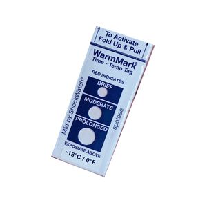 دیتالاگر دما زمان وارم‌مارک مدل label_t12h 18°c