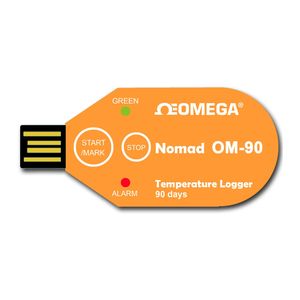 دیتالاگر دما یک بار مصرف 90 روزه اُمگا مدل om 90