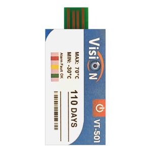 دیتالاگر دما یکبار مصرف ویژن مدل vt 501