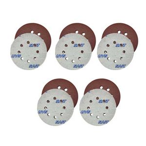 دیسک سنباده پشت کرکی ثایت مدل aw d 127 f8 p80 بسته 10 عددی