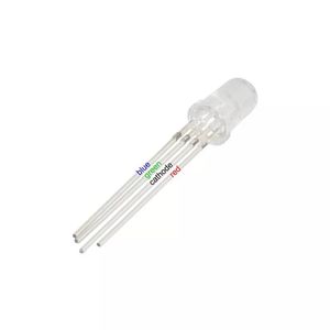 دیود ال ای دی مدل rgb 109258 بسته 10 عددی