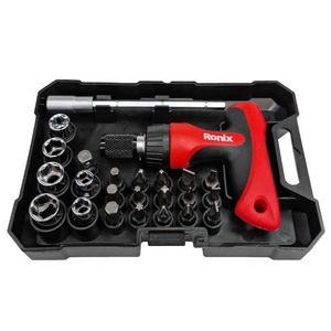رابط سری پیچ گوشتی رونیکس مدل h2715r بسته 24 عددی