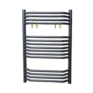 رادیاتور حوله خشک کن هاتیپس مدل تاج 50*80 black