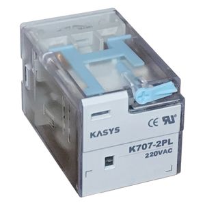 رله ۸ پایه کاکن مدل k707 2pl 220vac بسته ۱۰ عددی