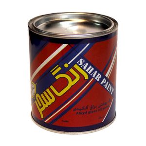 رنگ روغنی سفید براق آلکیدی سحر کد 701 حجم 3780 میلی لیتر