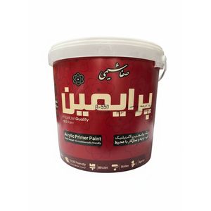 رنگ زیر کار اکرلیک پرایمین سفید صفاشیمی کد 100 وزن 12 کیلوگرم