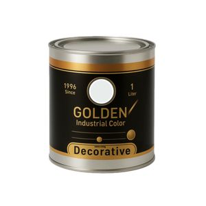 رنگ سفید مایل به فیروزه ای نیمه براق روغنی تات کد 0502 b50g حجم 1 لیتر