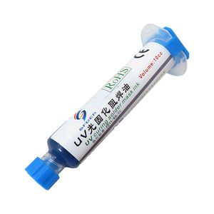 رنگ محافظ مدار چاپی مدل uv mask bl حجم 10 میلی لیتر