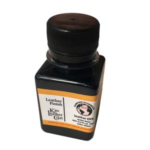 رنگ مشکی رویه چرم طبیعی مدل kpc black70ml حجم 70 میلی لیتر