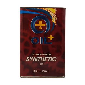 روغن دنده موتور آسانسور مدل oil plus سنتتیک حجم 4 لیتر