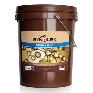 روغن صنعتی هیدرولیک سینولکس مدل venus h iso 46 حجم 20 لیتر