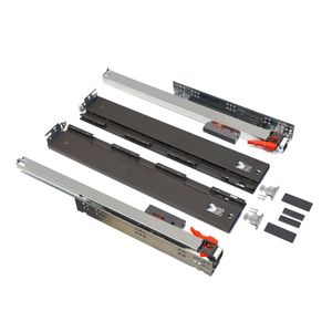 ریل کشو فشاری آرام بند صامت مدل smartflow fa40h58 سایز 40 سانتیمتری بسته 2 عددی