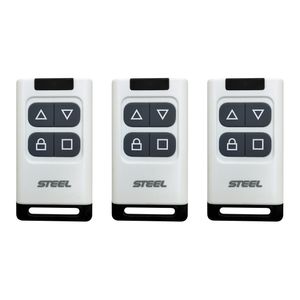 ریموت بلوتوثی استیل مدل elentra کد 433 mhz مجموعه 3 عددی