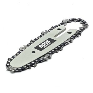 زنجیر و ساطوری اره زنجیری شارژی باس مدل 10cm 4inch