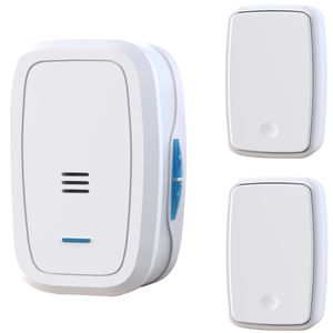 زنگ بی سیم زوگین مدل nn24white به همراه دو شستی