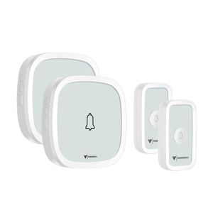 زنگ بیسیم تنس وال مدل ip55 کد 01 مجموعه 2 عددی