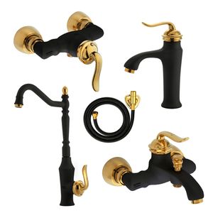 ست شیرآلات نایریکا مدل هلن کد bg 02 مجموعه 5 عددی