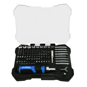 سر پیچگوشتی هیوندای مدل hc 105b مجموعه‌ی 105 عددی