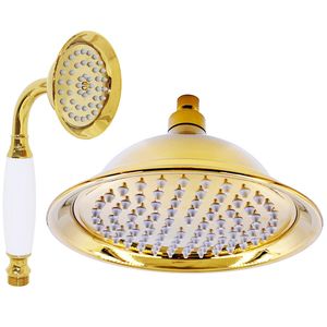 سردوش حمام پاپیروس مدل استیل new luxury مجموعه 2 عددی