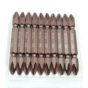 سری پیچ گوشتی دو سر چهار سو مدل hrc56 58 بسته 10 عددی