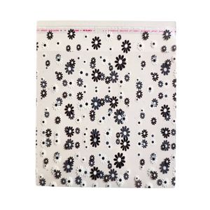 سلفون بسته بندی طرح بابونه 10*8 بسته 50 عددی