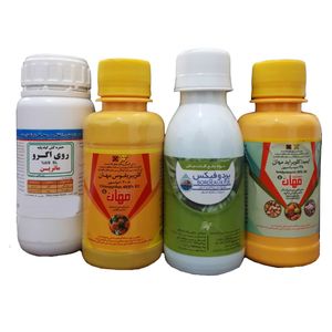 سموم گیاهان خانگی و آپارتمانی مهان مدل 01 مجموعه 4 عددی