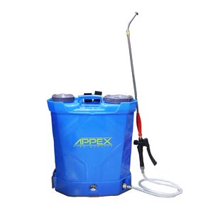 سمپاش شارژی اپکس مدل دو پمپ کد yp apx 8120 20l ظرفیت 20 لیتر