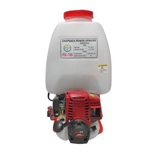 سمپاش موتوری پی کی پی مدل چهار زمانه کد pk 768 ظرفیت 25 لیتر
