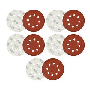 سنباده پشت کرکی مدل p100_125mm مجموعه 10 عددی