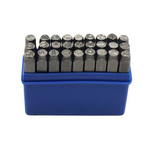 سنبه حروف تندیس مدل yp 8mm مجموعه 27 عددی