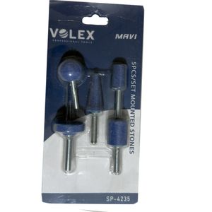 سنگ فرز انگشتی ولکس مدل smt volex 5pcsمجموعه 5 عددی