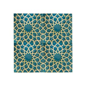 سنگ نما مدل آجر نما لعابدار شمسه