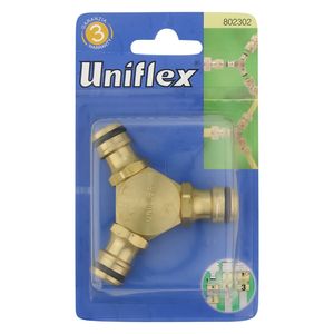 سه راهی شلنگ آبیاری یونی فلکس مدل uniflex 802302