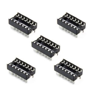 سوکت آی سی مدل sk14pin بسته 5 عددی
