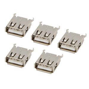 سوکت مادگی usb مدل usb a بسته 5 عددی