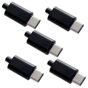 سوکت نری مدل usb c بسته 5 عددی