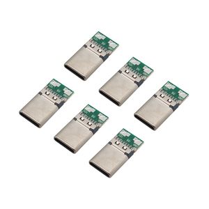 سوکت نری یو اس بی تایپ سی مدل charge_only بسته 6 عددی
