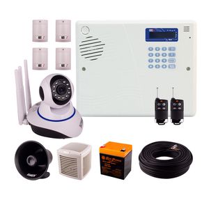 سیستم دزدگیر سیم کارتی سایلکس مدل sg8 4ch + pt380
