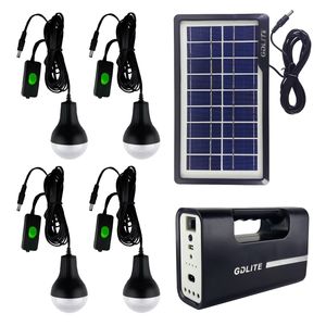سیستم روشنایی خورشیدی جی دی لایت مدل gd1 4lamp