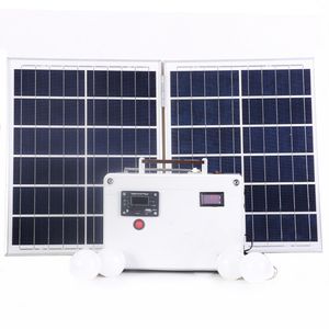 سیستم روشنایی خورشیدی مدل scpk 40blu ظرفیت 200 وات