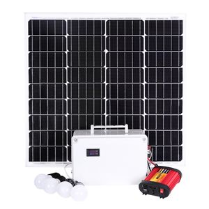 سیستم روشنایی خورشیدی مدل scpk 60ac ظرفیت 60 وات