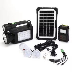 سیستم روشنایی خورشیدی مدل کمپینگ کد gd c10
