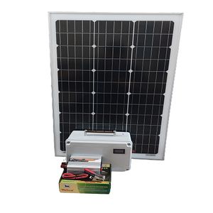 سیستم روشنایی و خورشیدی لیتیومی مدل scpk 60ac 500 ظرفیت 360 وات