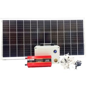 سیستم روشنایی و پاوربانک خورشیدی آرتا مدل spbl 100w ac2000 ظرفیت 530 وات ساعت