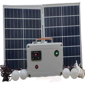 سیستم روشنایی و پاوربانک خورشیدی مدل slpb 40spbl ظرفیت 200 وات