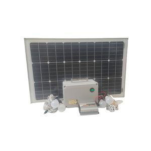 سیستم روشنایی و پاوربانک خورشیدی مدل spbl 100w ac500 ظرفیت 530 وات ساعت