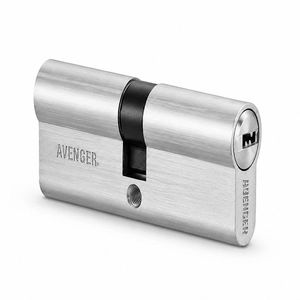 سیلندر قفل مدل avenger سربی ساتن