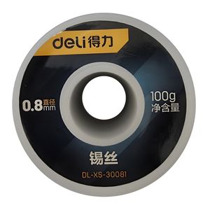سیم لحیم دلی مدل dl xs 30081 وزن 100 گرم